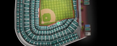 Seat view from Makers Mark