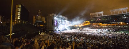 Seat view from Outfield Terrace