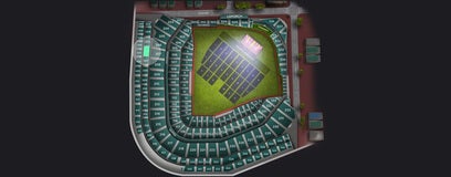 Seat view from Upper Box Outfield