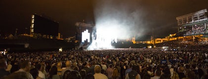 Seat view from Outfield Field Box