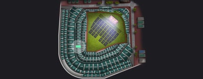 Seat view from Home Plate Field Box