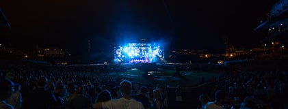Seat view from Home Plate Field Box
