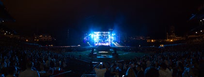 Seat view from Home Plate Field Box