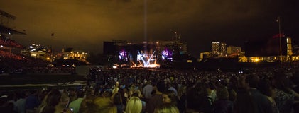 Seat view from Outfield Field Box