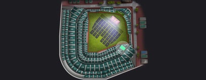 Seat view from Outfield Field Box