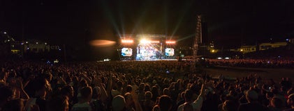 Seat view from Home Plate Club Box