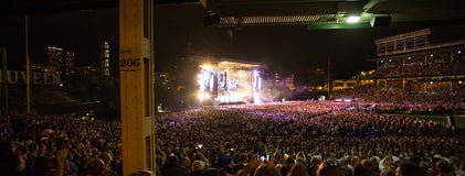 Seat view from Outfield Terrace