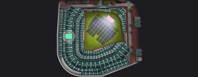 Seat view from Infield Terrace