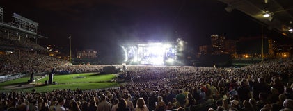 Seat view from Outfield Terrace