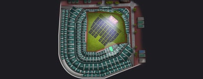 Seat view from Outfield Club Box