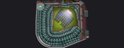 Seat view from Upper Box Outfield