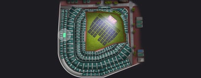 Seat view from Upper Box Infield