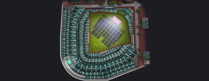 Seat view from Upper Box Infield