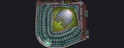 Seat view from Upper Box Infield