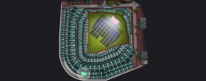 Seat view from Upper Box Infield