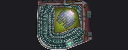 Seat view from Upper Box Outfield