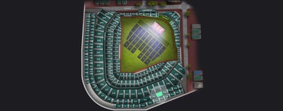 Seat view from Upper Box Outfield