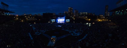 Seat view from Upper Reserved Infield