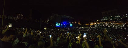 Seat view from Outfield Club Box