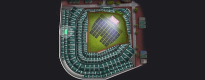 Seat view from Upper Box Infield