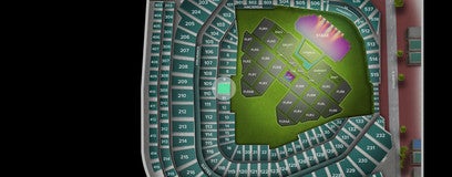 Seat view from Club Box