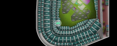 Seat view from Club Box