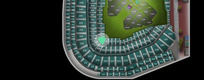 Seat view from Club Box