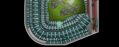 Seat view from Club Box