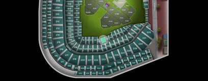 Seat view from Club Box