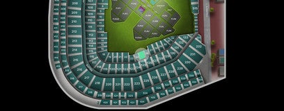 Seat view from Club Box