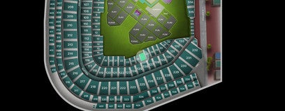 Seat view from Club Box