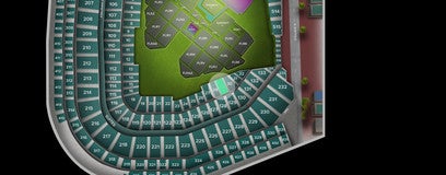 Seat view from Club Box