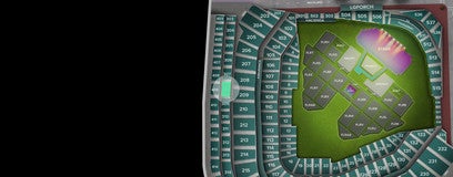 Seat view from Upper Box