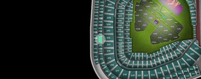 Seat view from Upper Box