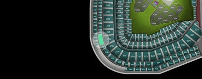 Seat view from Upper Box