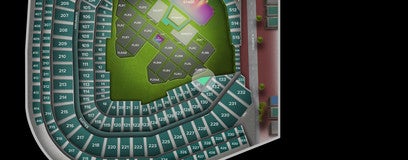 Seat view from Club Box