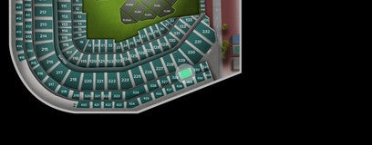 Seat view from Upper Box