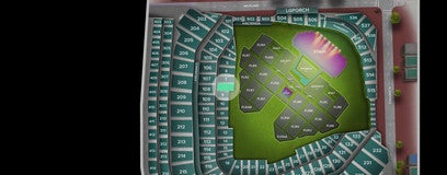 Seat view from Club Box