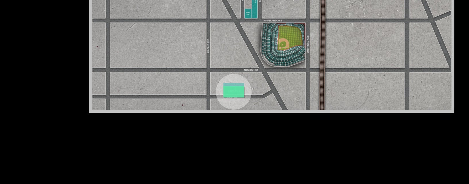 Seat view from RAV4 Lot