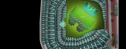 Seat view from Club Box