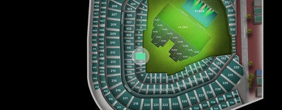 Seat view from Club Box