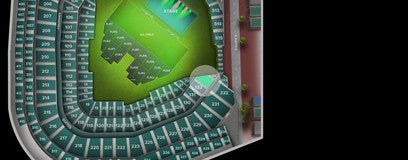 Seat view from Field Box