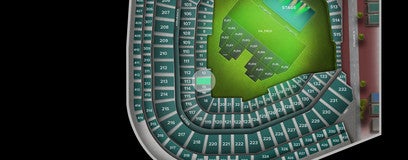 Seat view from Club Box