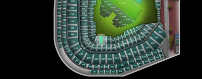 Seat view from Club Box