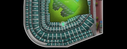 Seat view from Club Box
