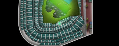 Seat view from Club Box