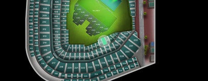 Seat view from Club Box