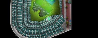 Seat view from Club Box