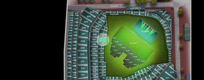 Seat view from Club Box