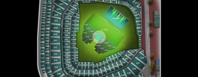 Seat view from Floor